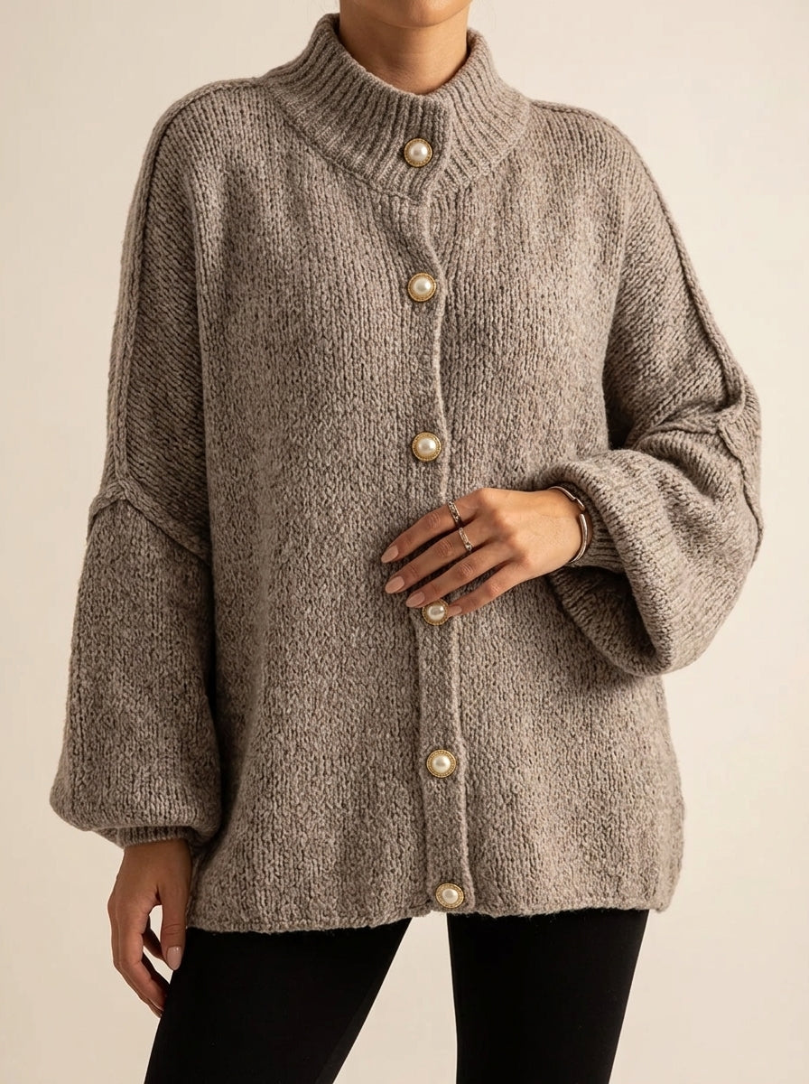 Nora | Cardigan oversize in maglia