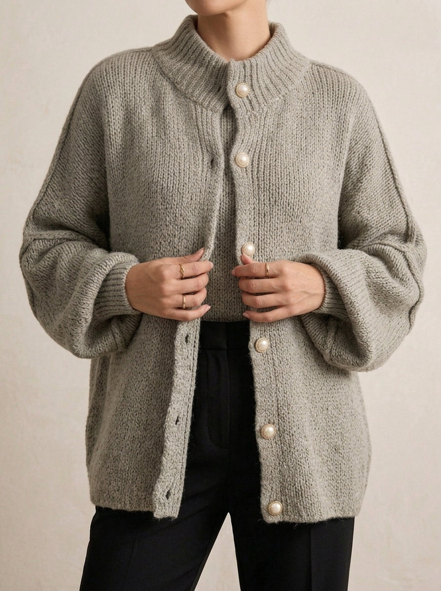 Nora | Cardigan oversize in maglia