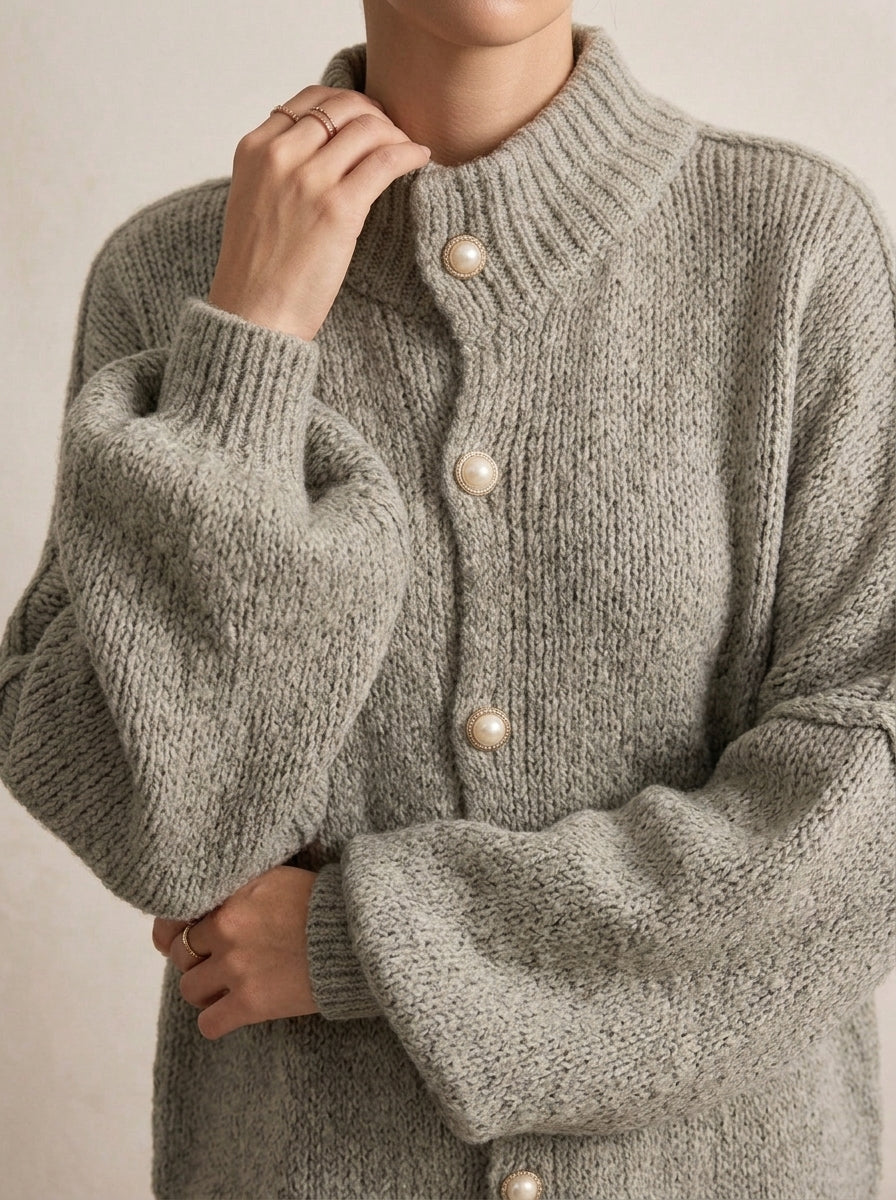 Nora | Cardigan oversize in maglia