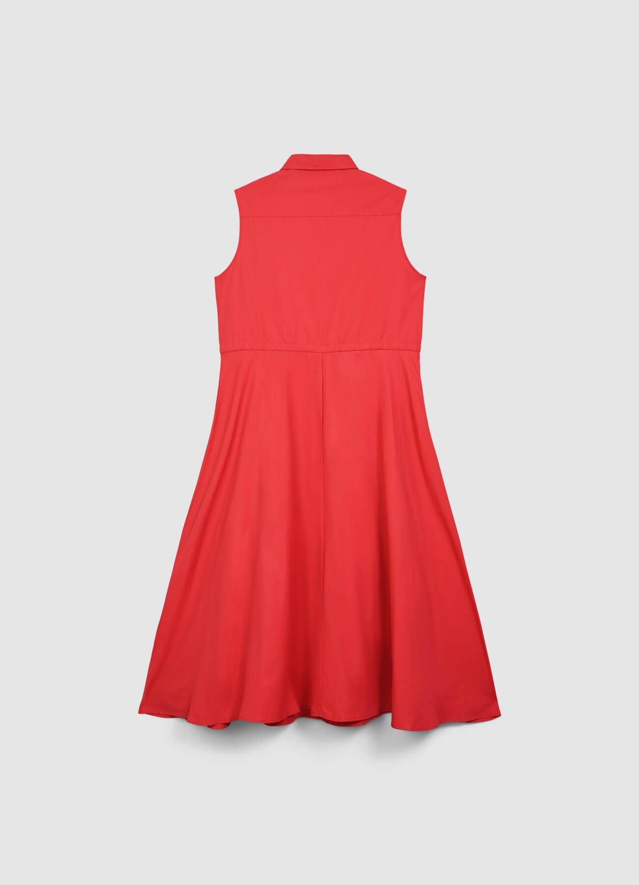 Vestito lungo smanicato