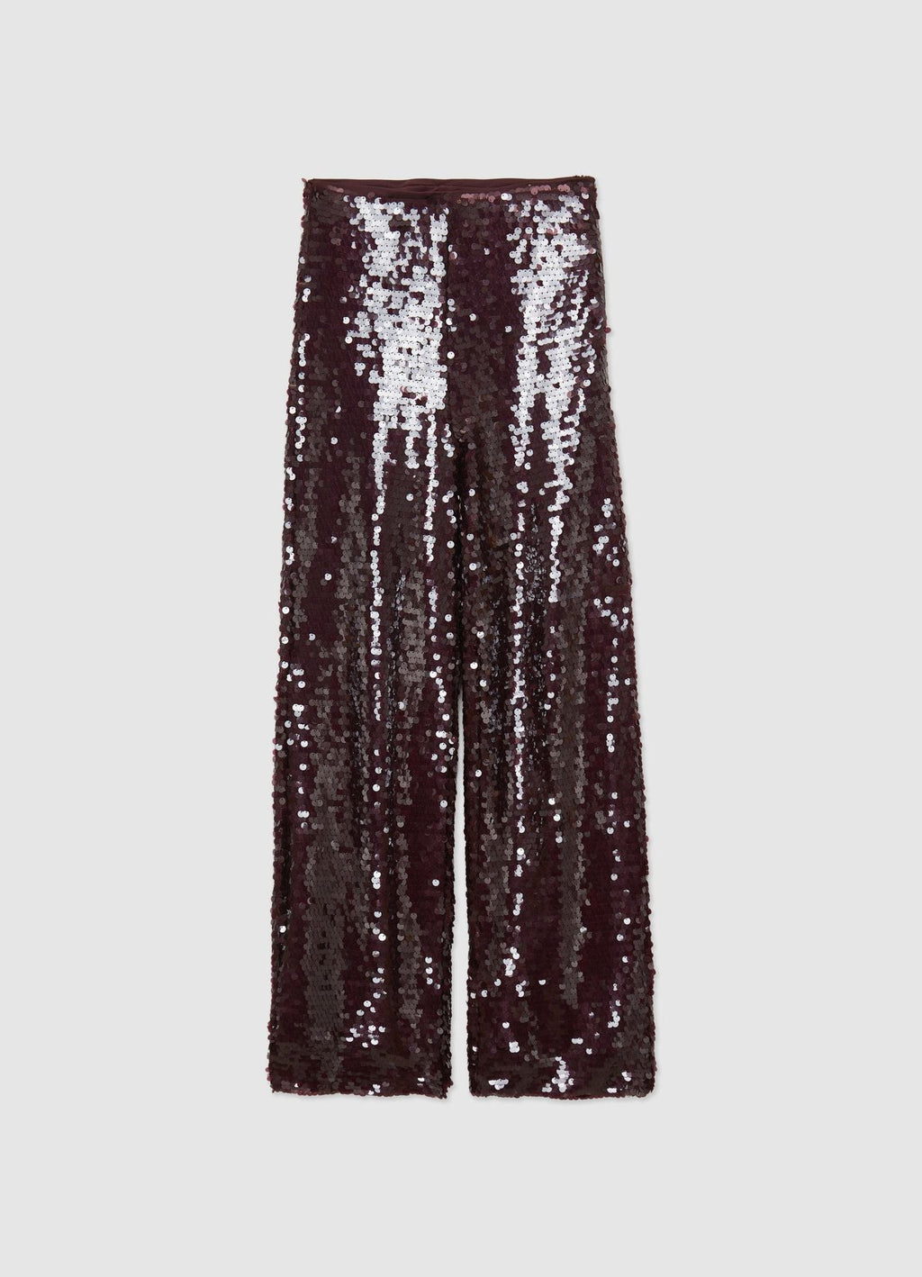 Pantaloni palazzo con paillettes