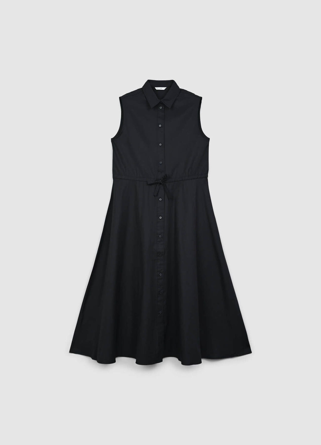 Vestito lungo smanicato