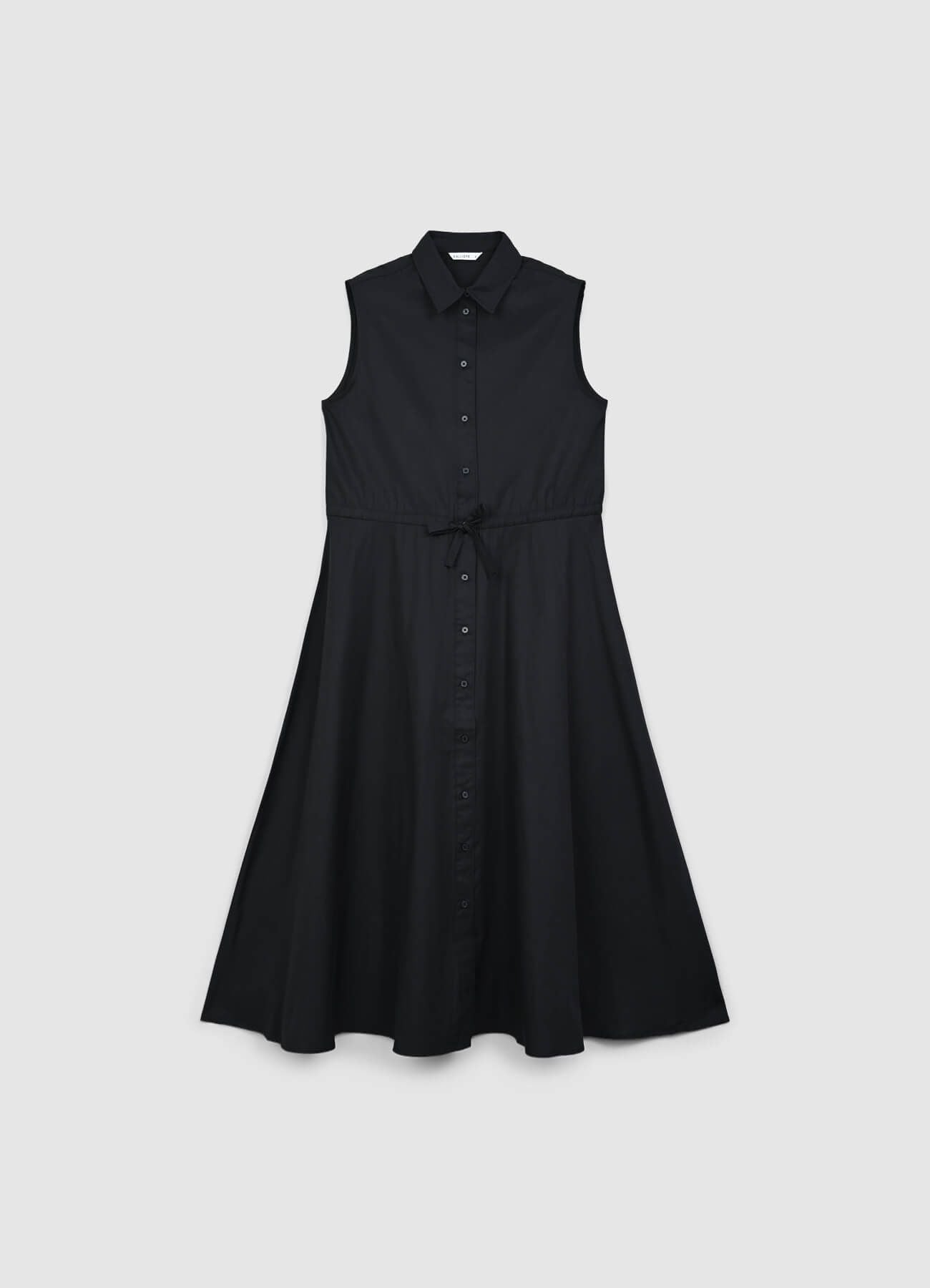 Vestito lungo smanicato