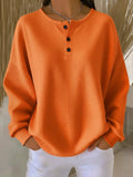 Vincenza | Felpa Henley Goffrata