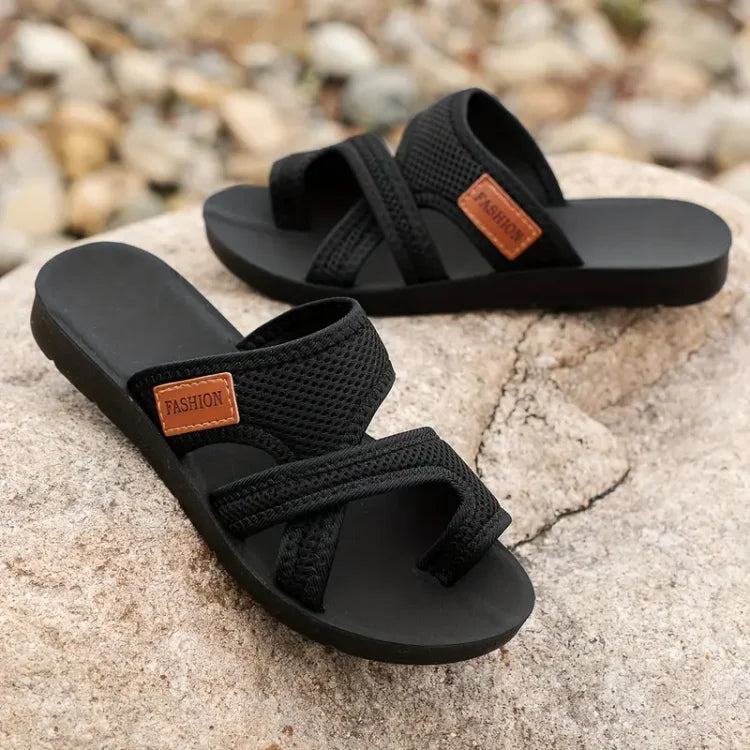 Clémence | Sandali Incrociati in Ecopelle e Mesh