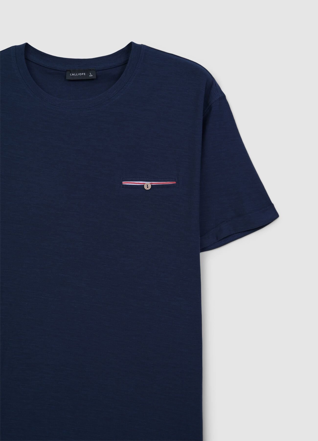 T-shirt con taschino