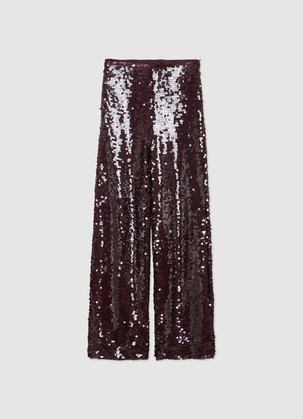 Pantaloni palazzo con paillettes