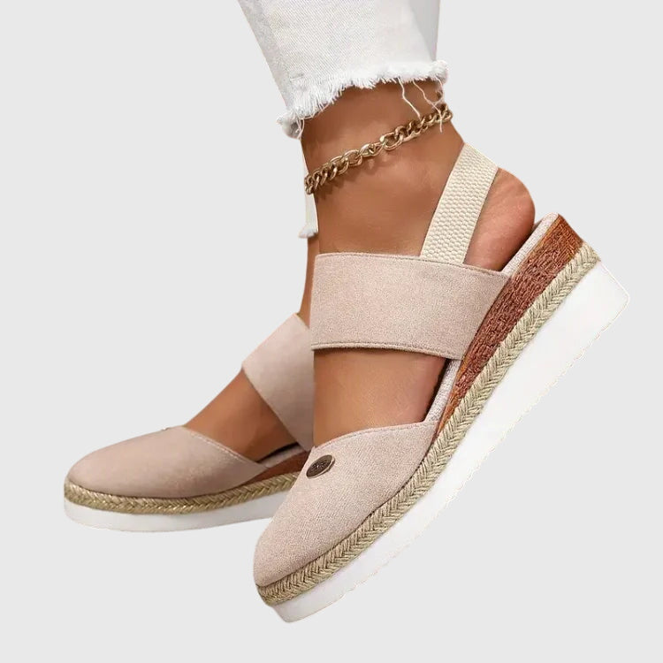Calista | Sandali con Cinturini Regolabili e Calzata Larga