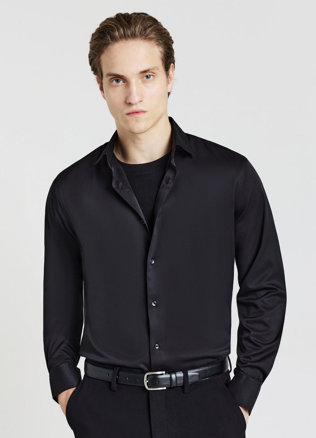 Camicia tinta unita