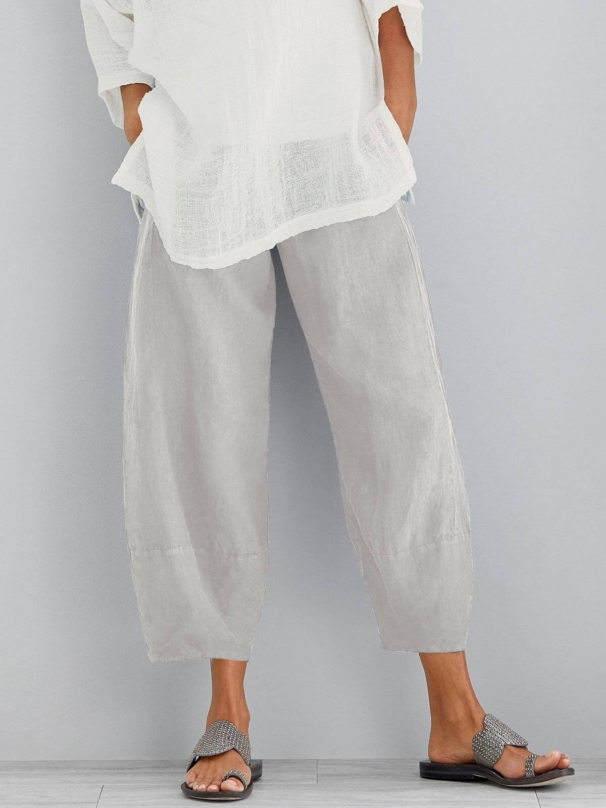 Martina  MILANO | PANTALONI CROP IN COTONE PER DONNE