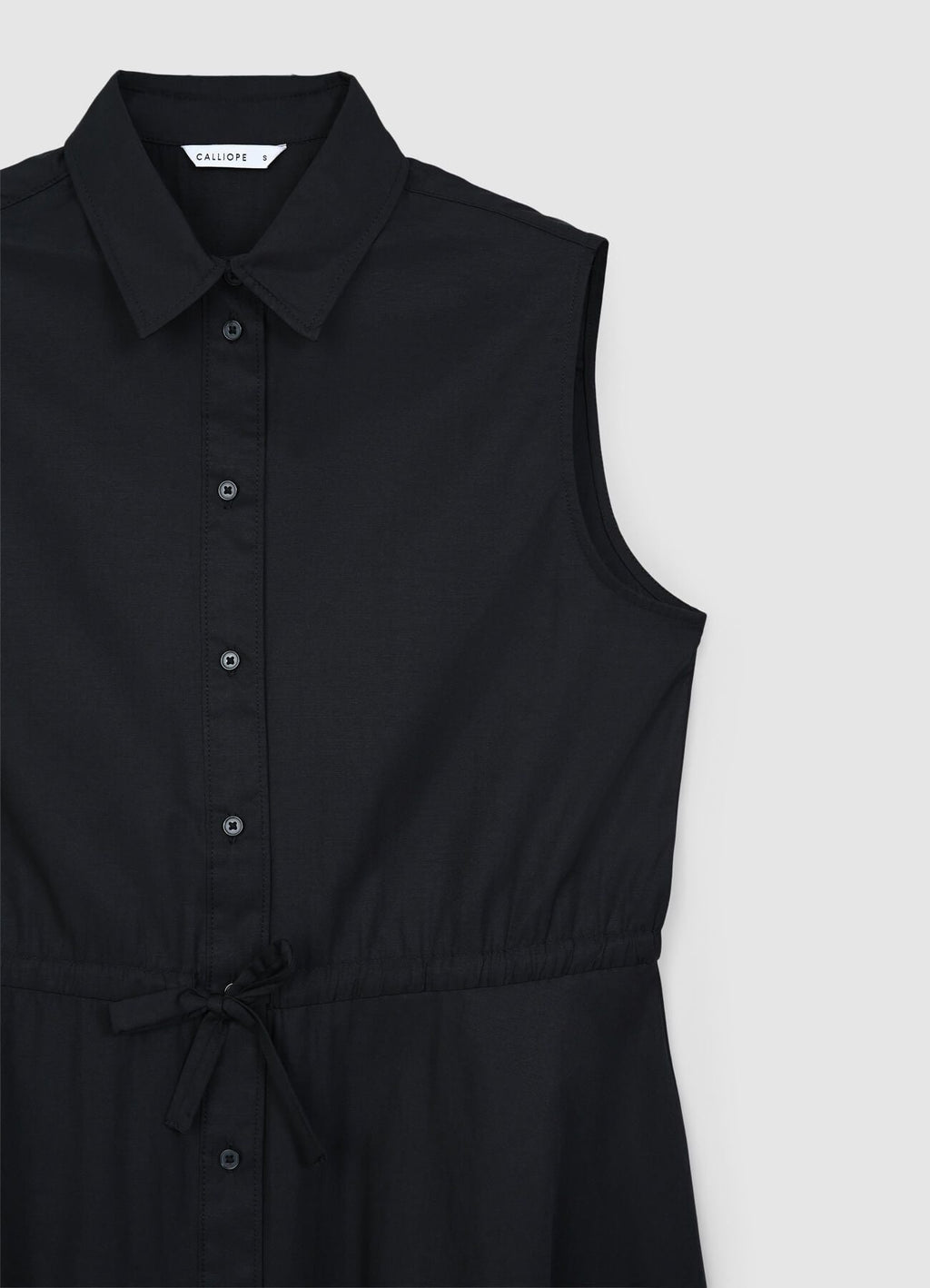 Vestito lungo smanicato