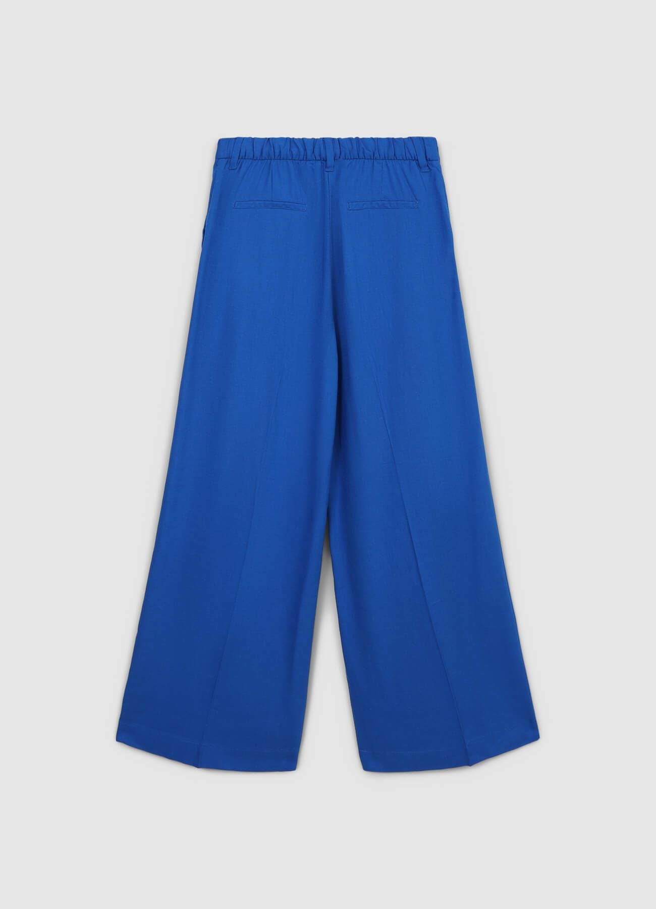 Pantaloni a palazzo misto lino