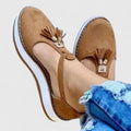 Haylie | Mocassini in Suede Vegan con Cinturino