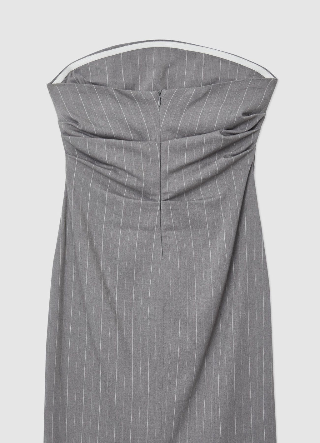 Vestito fascia fantasia gessata