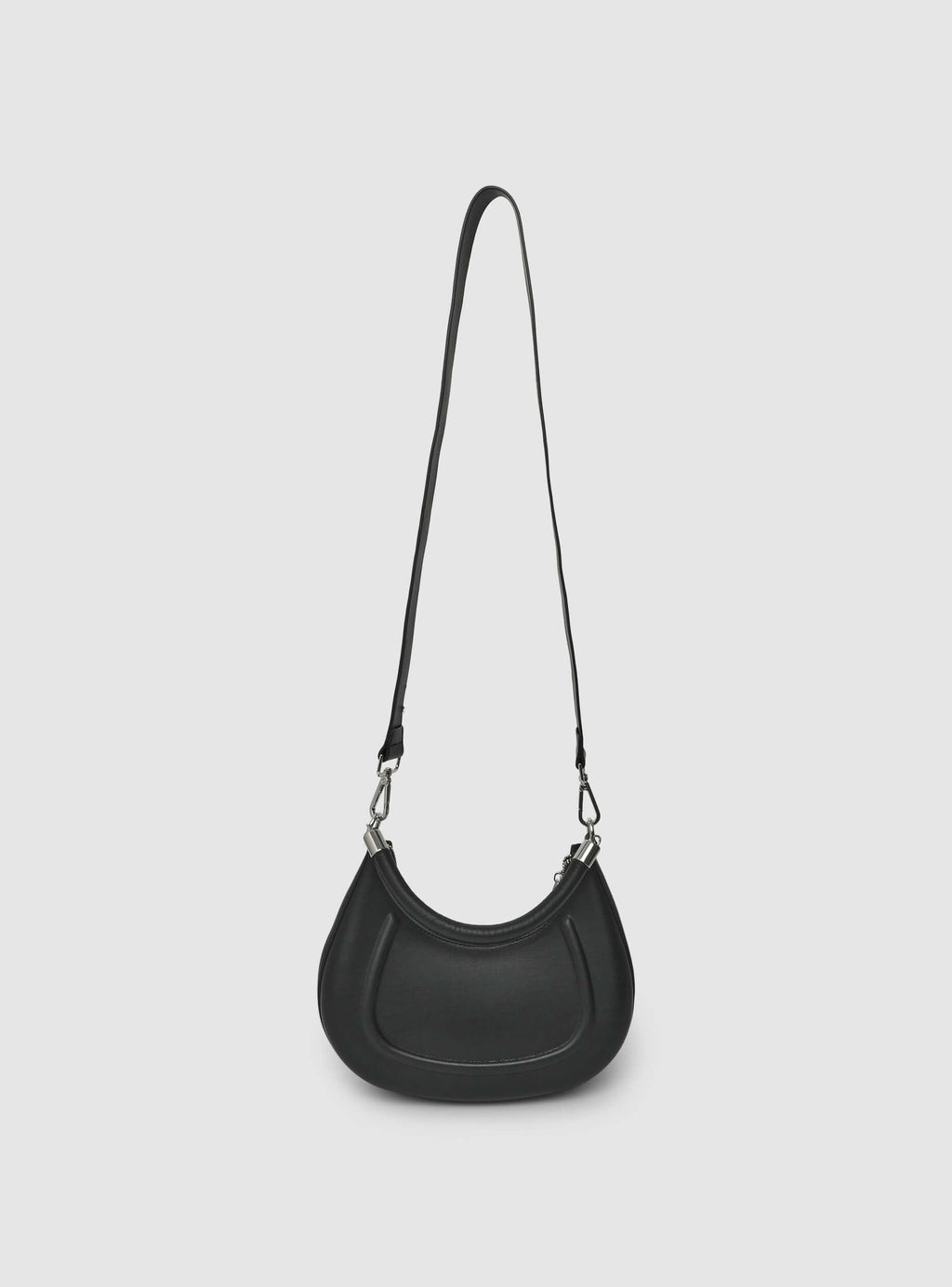 Borsa a mezzaluna rigida
