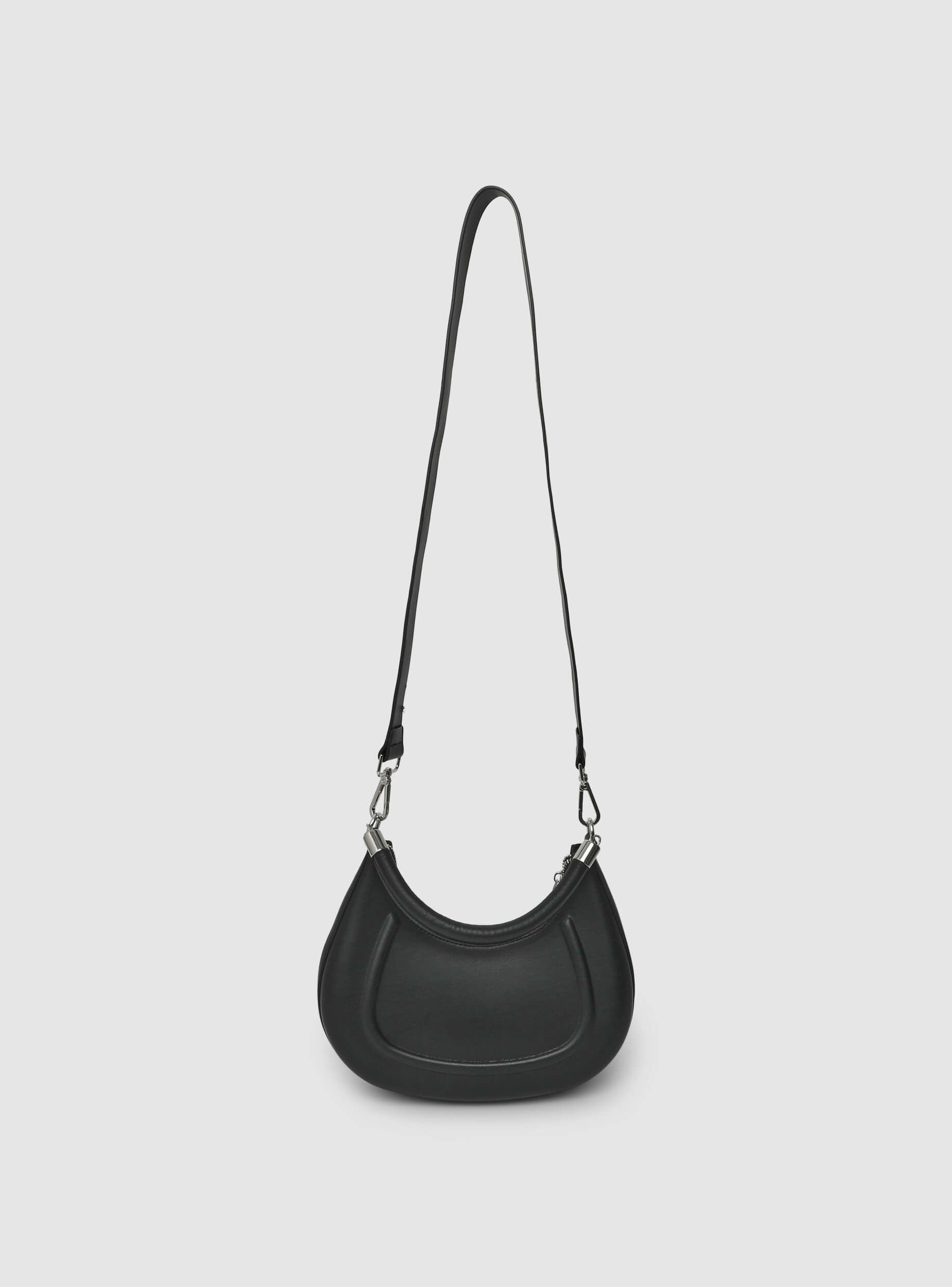 Borsa a mezzaluna rigida