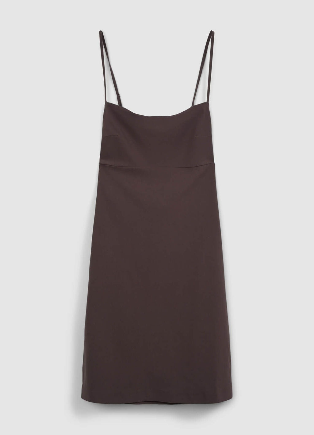 Vestito corto tinta unita