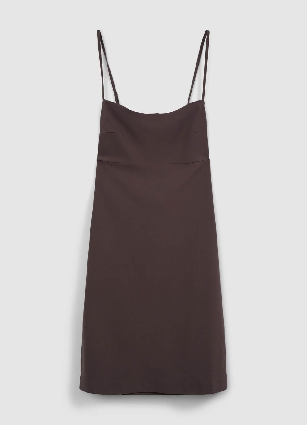 Vestito corto tinta unita