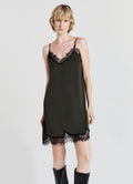 Vestito lingerie simil satin