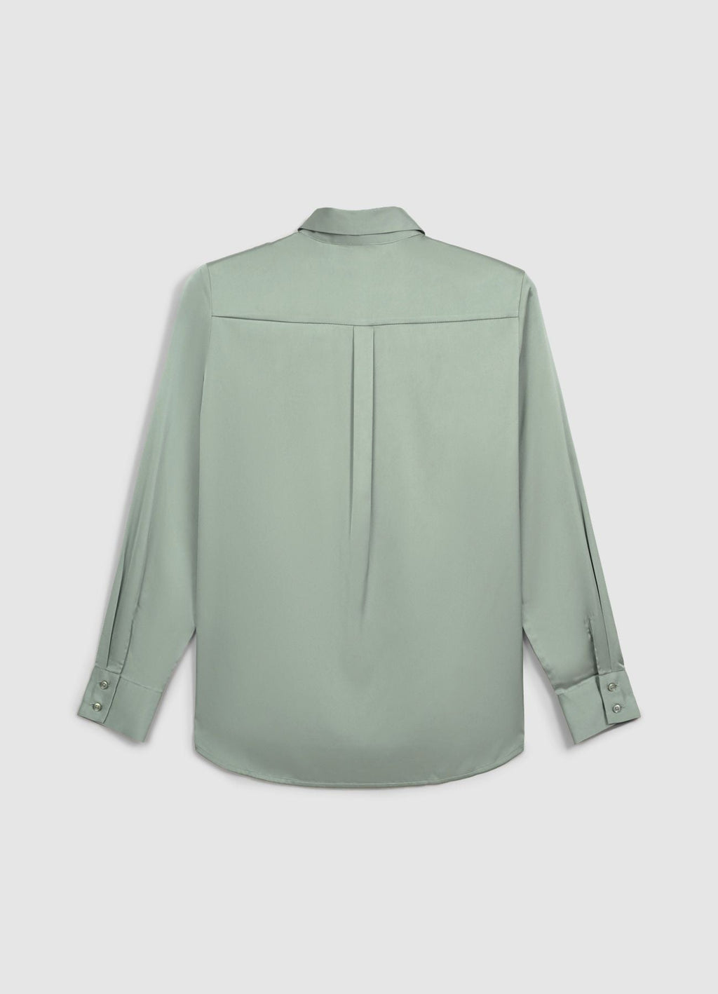 Camicia classica in simil satin