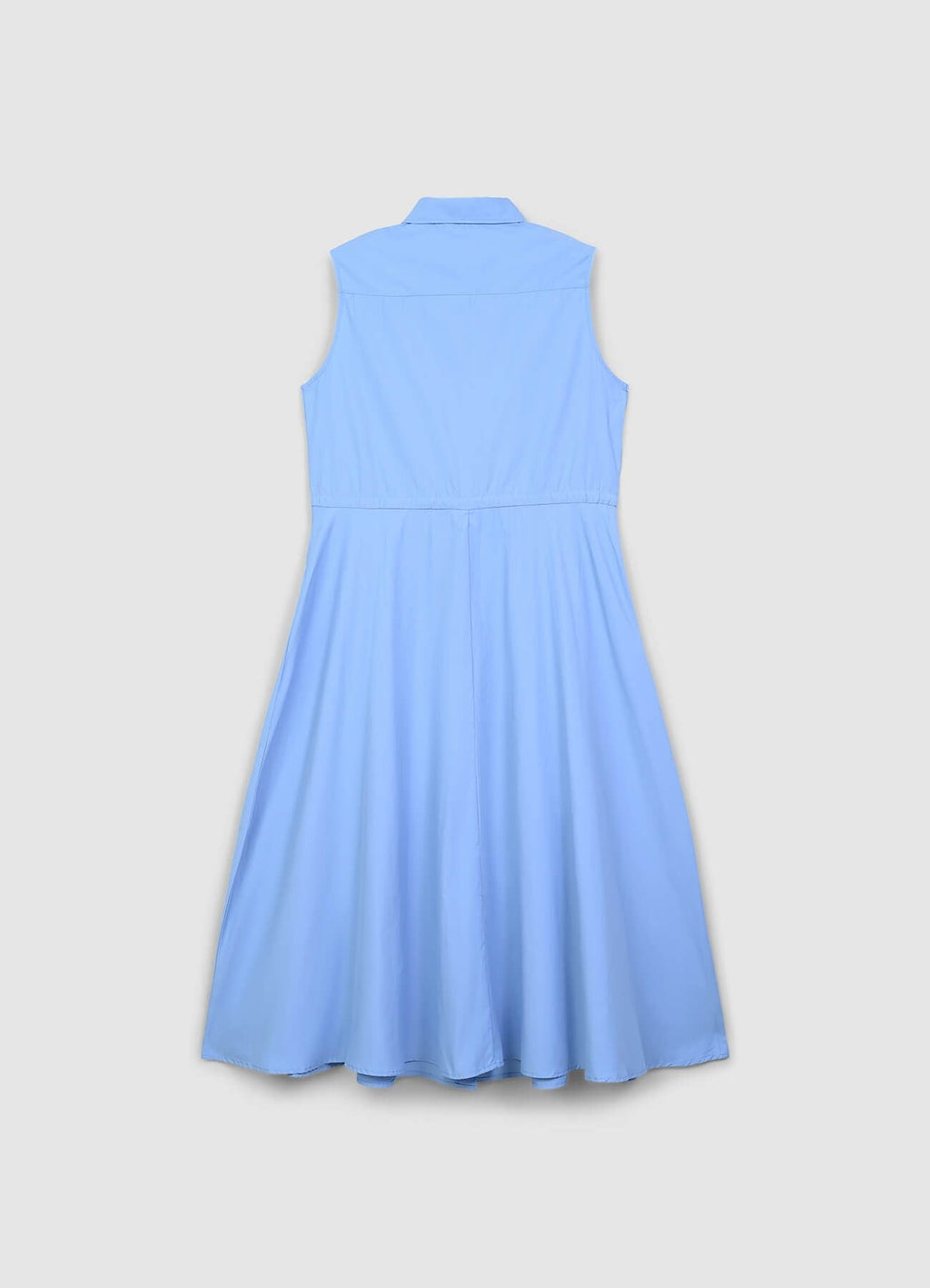 Vestito lungo smanicato