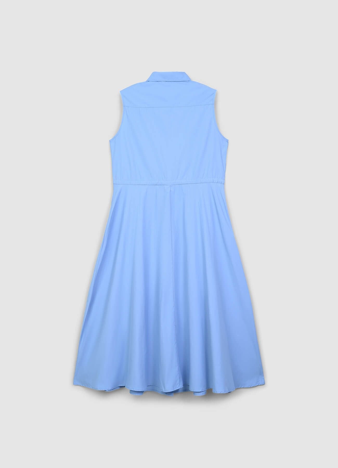 Vestito lungo smanicato